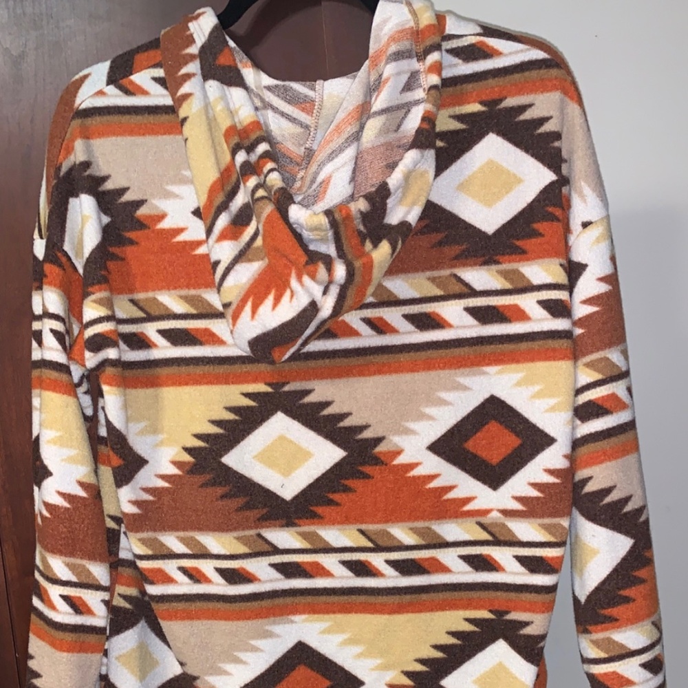 White Birch Western Hoodie